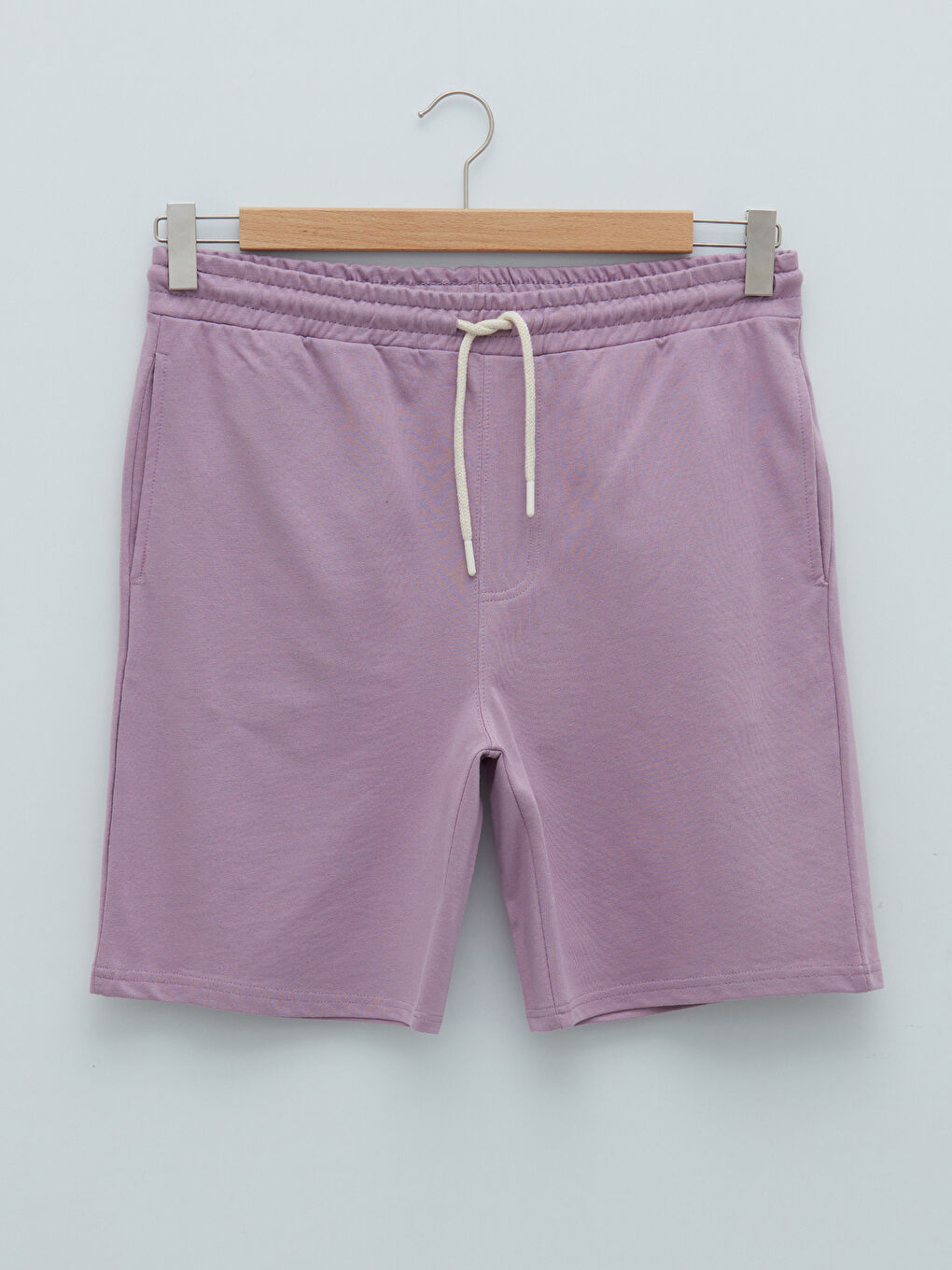 Slim Fit Knitted Men Shorts-5