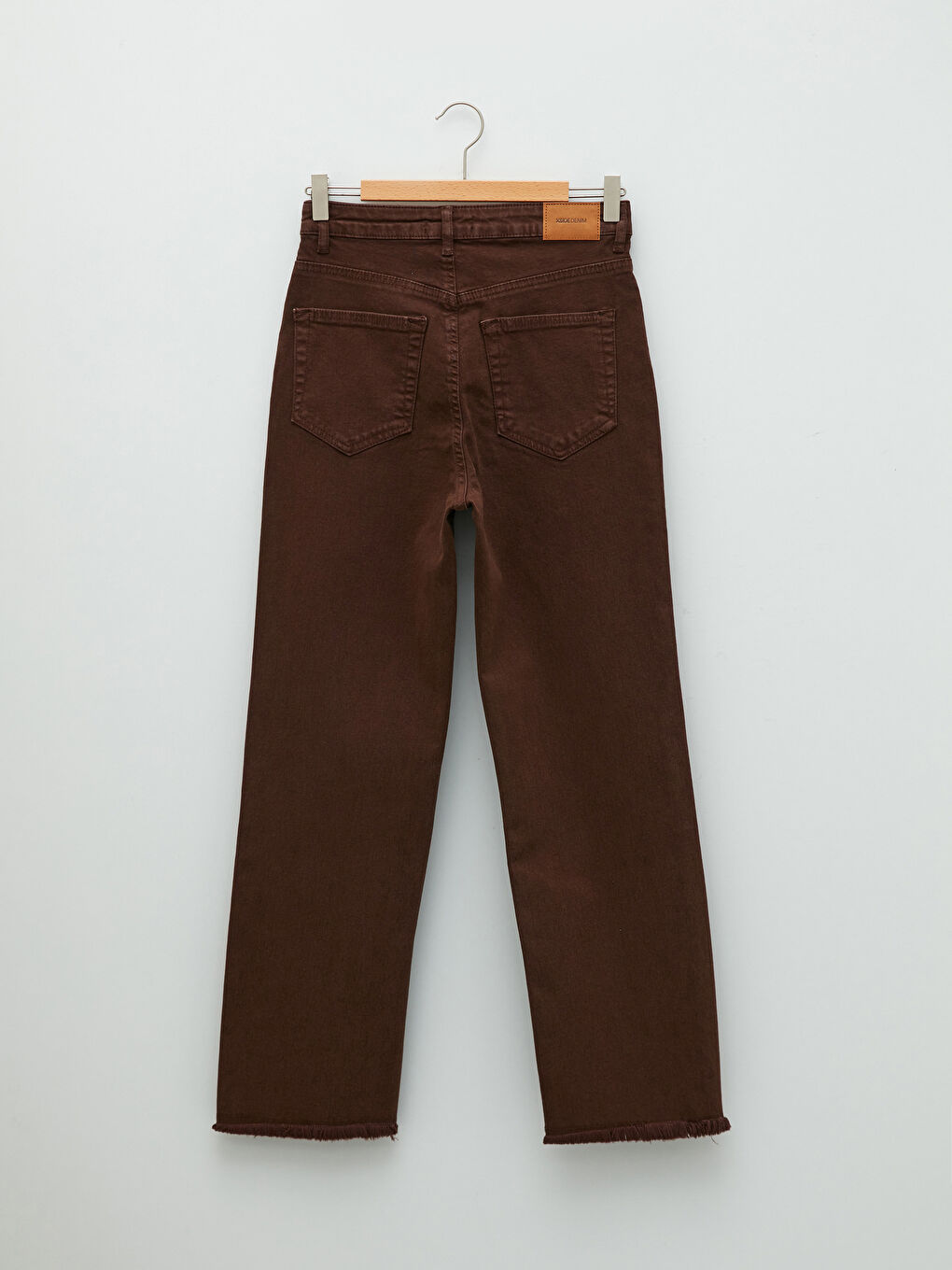 Blugi Dama cu Talie Înaltă, Croială Confortabilă și Buzunare-6