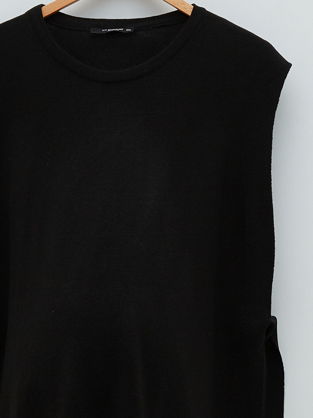 Kadın Büyük Beden Bisiklet Yaka Düz Süveter-7