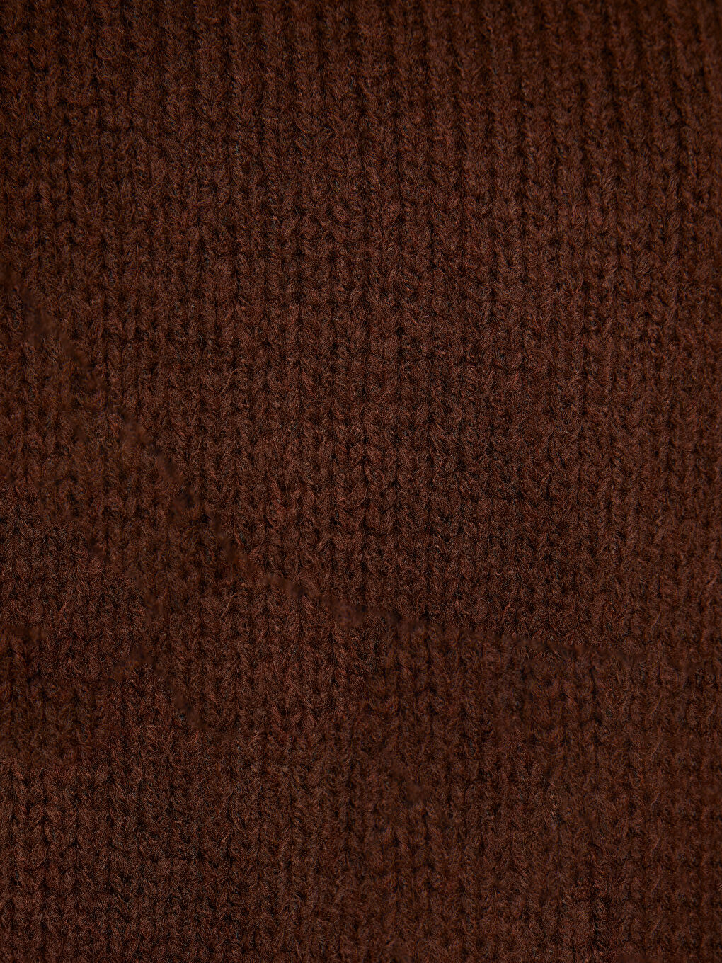 Halber Rollkragen Damen Strickpullover-3