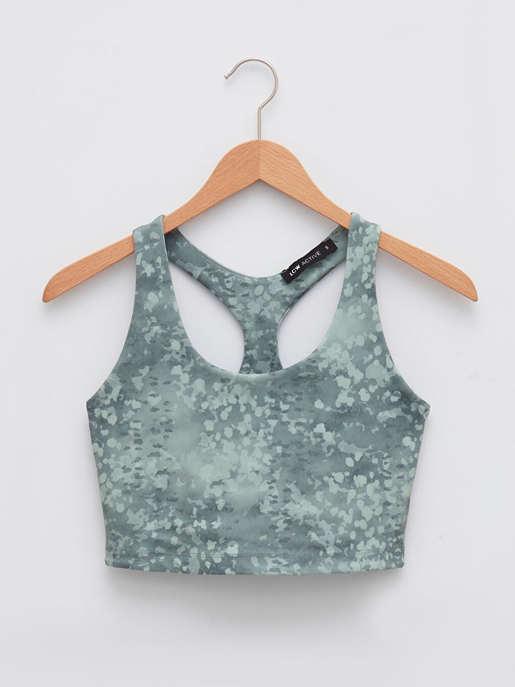 XSIDE ACTIVE U Neck Patterned Crop Women's Sports Singlet -W1J771Z8-LRR