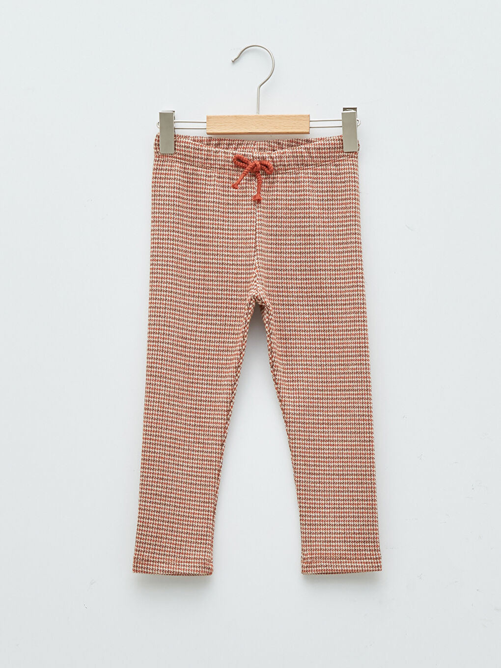 Elastic Waist Crowbar Pattern Baby Girl Tights