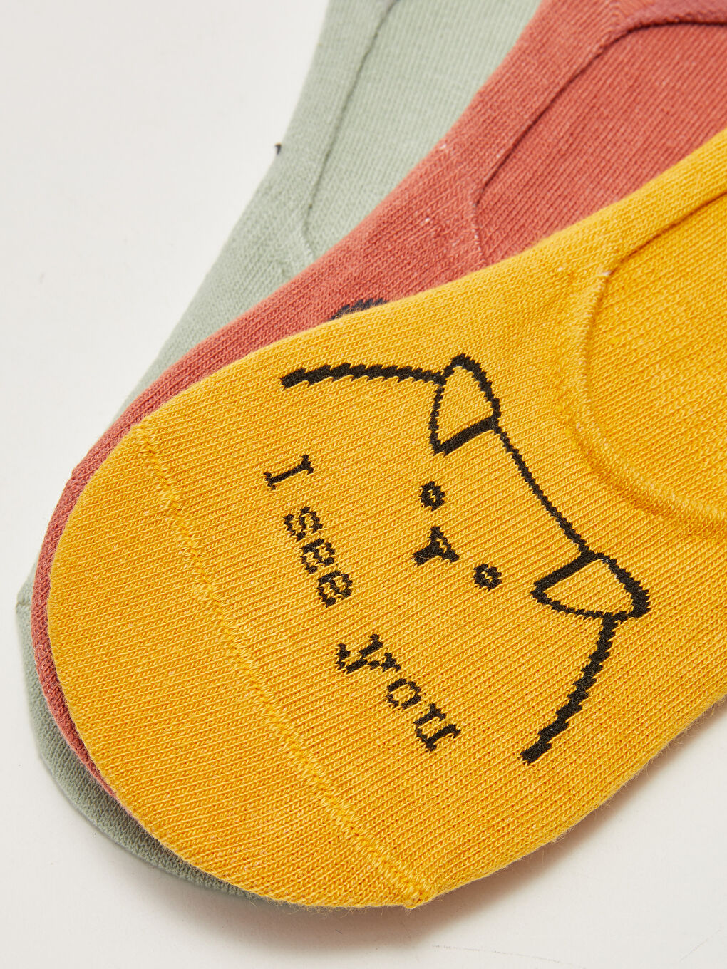 Štampane ženske nevidljive čarape, pakovanje od 3 komada-2