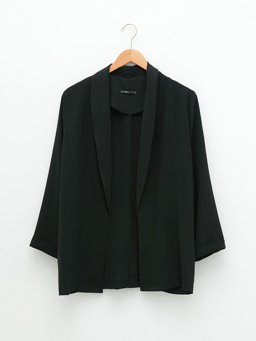 Crêpe Damen-Blazerjacke-5