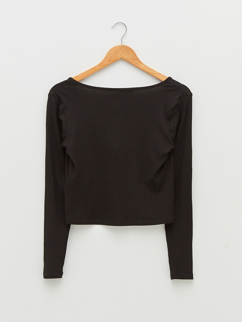 V-Neck Plain Long Sleeve Women's Cardigan-6