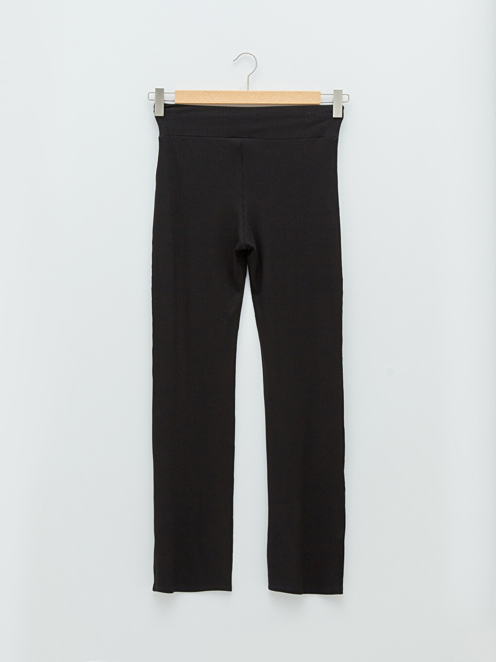 Women's Elasticated Waist Plain Leggings-1