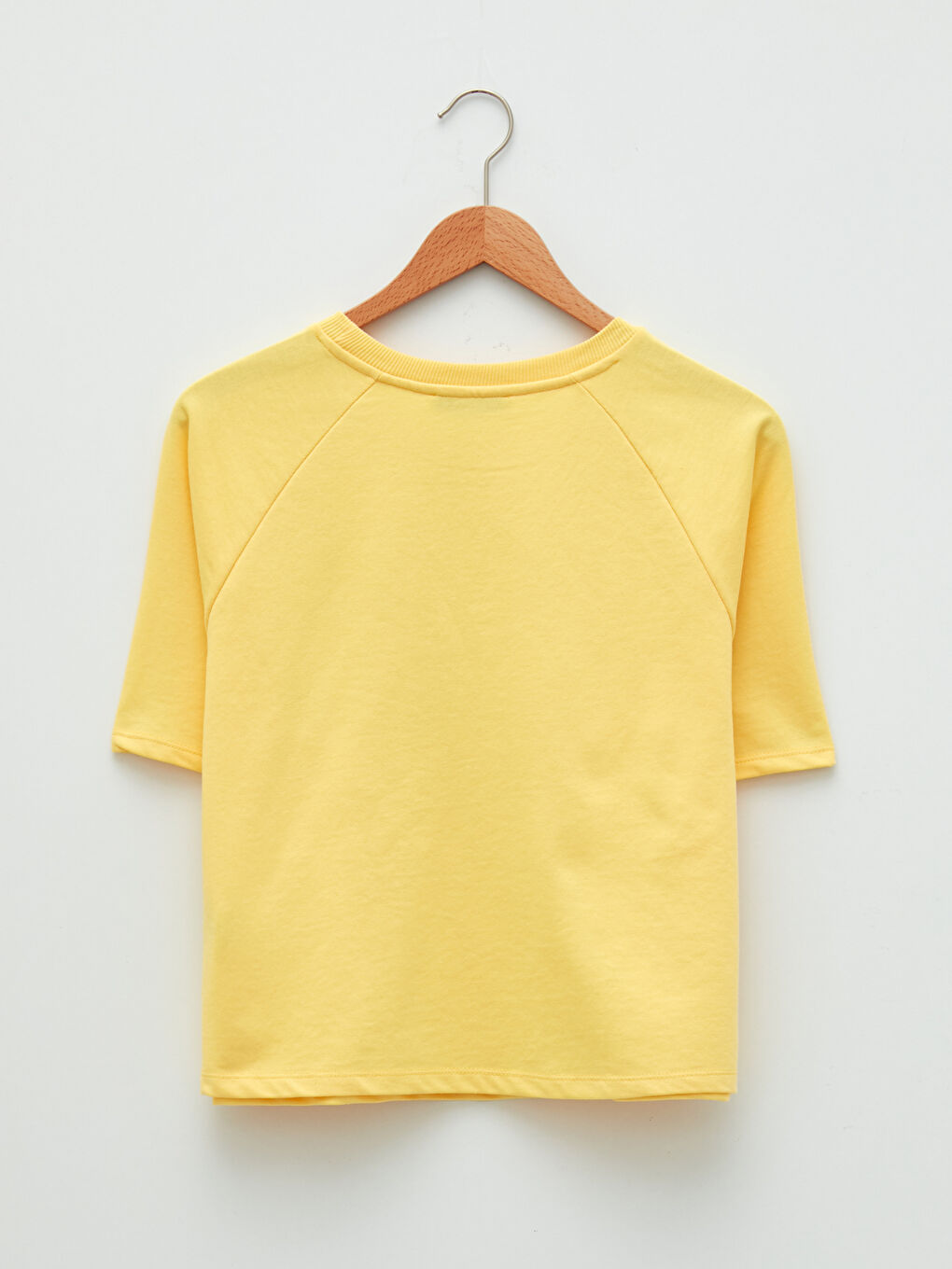 LCW Vision Rundhalsausschnitt Bedrucktes Kurzarm T-Shirt für Damen -W1JA24Z8-FTT