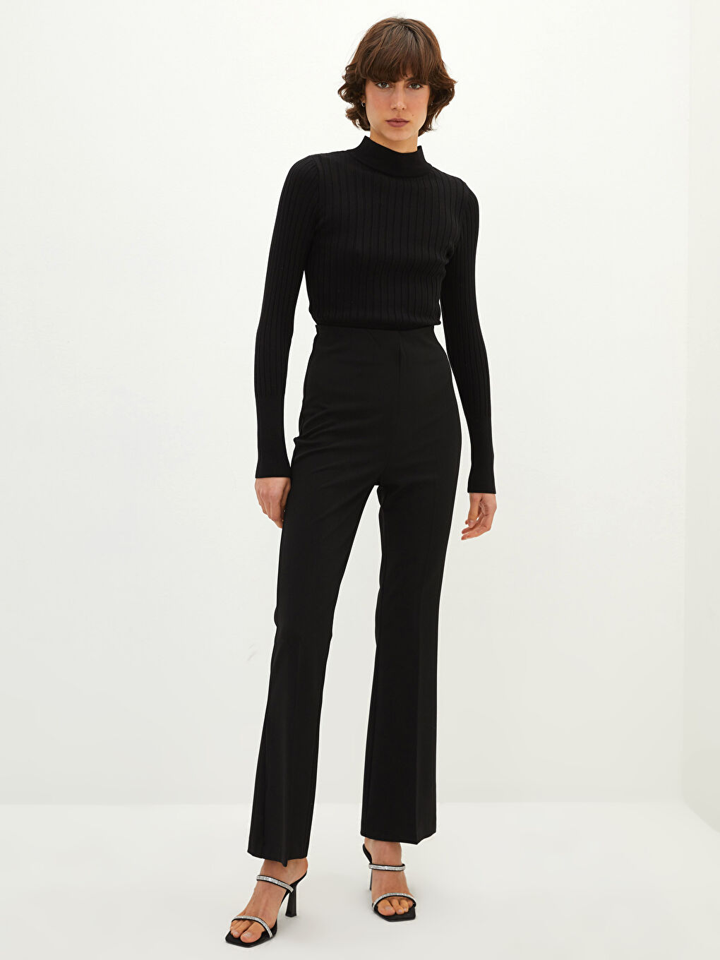 LCW Vision Taillierte Damen Hose mit Reißverschluss -W1JA44Z8-CVL