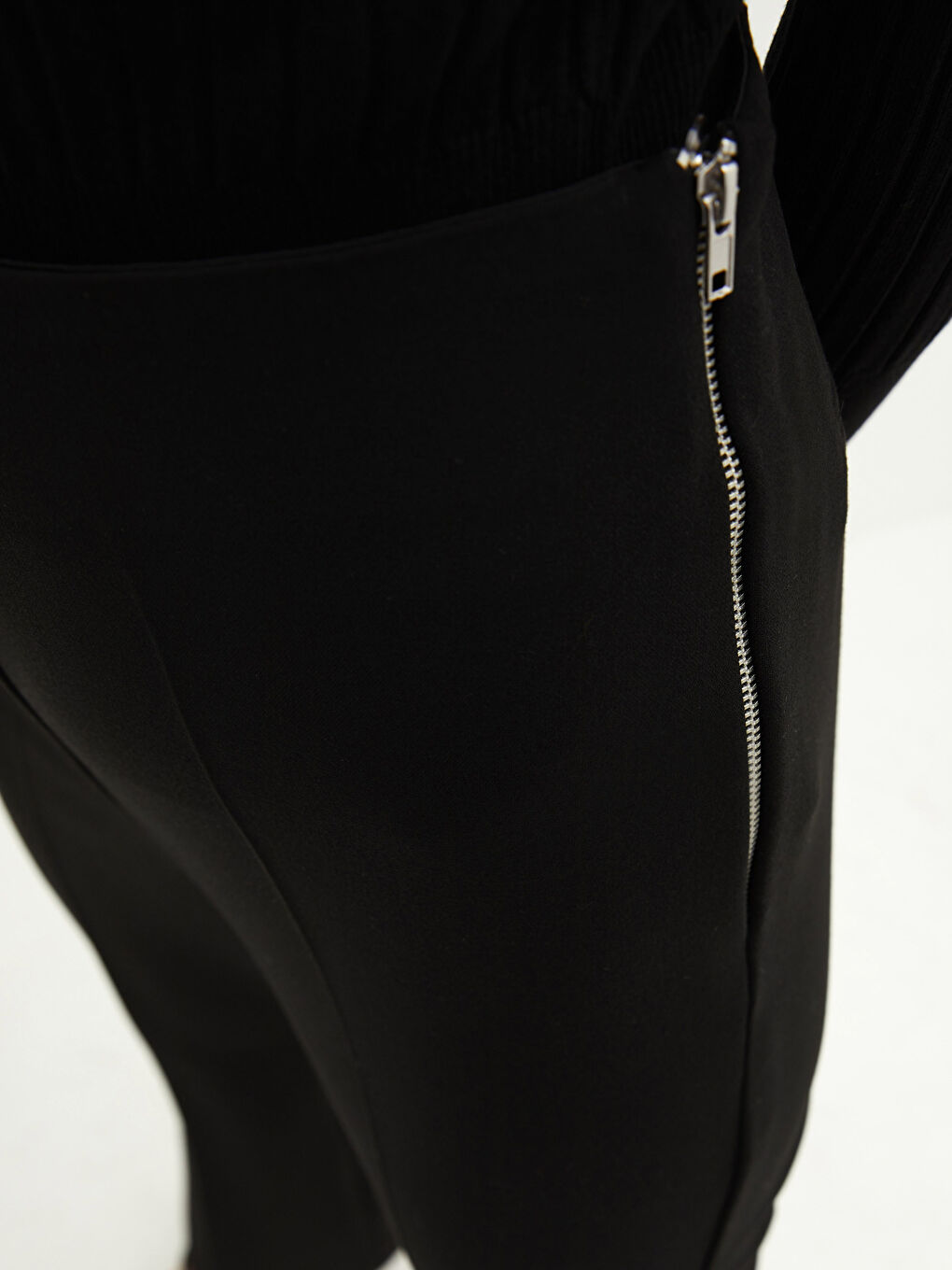 LCW Vision Taillierte Damen Hose mit Reißverschluss -W1JA44Z8-CVL
