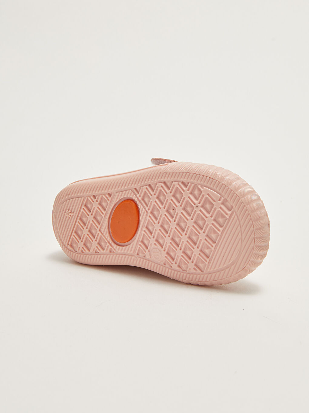 Pembe Deri Görünümlü Cırt Cırtlı Yürüme Öncesi Kız Bebek Ayakkabı-3