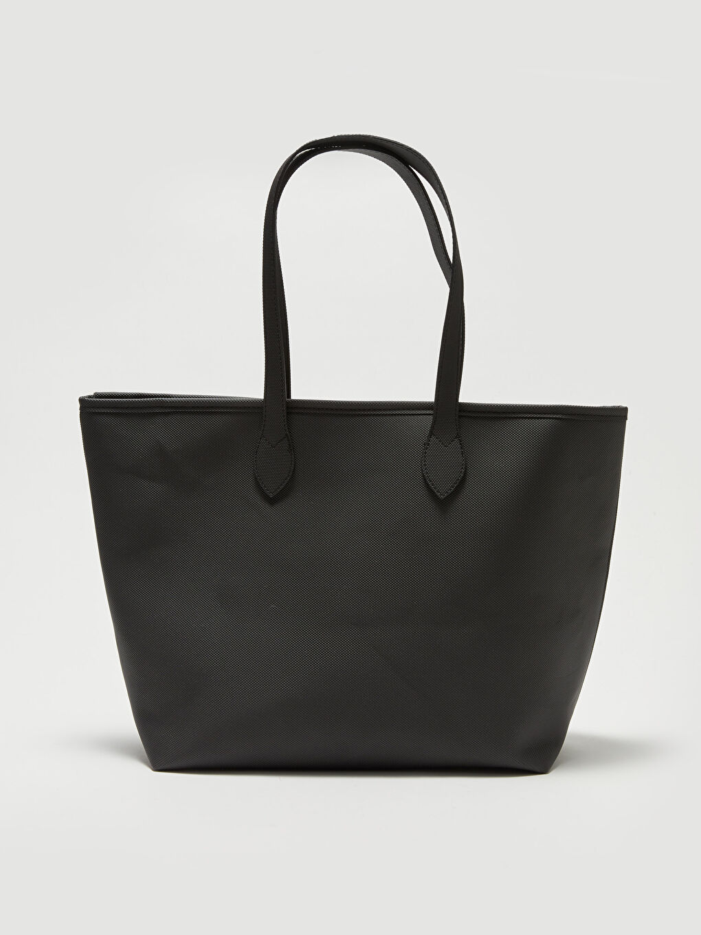 Siyah Deri Görünümlü Kadın Kol Çantası-2