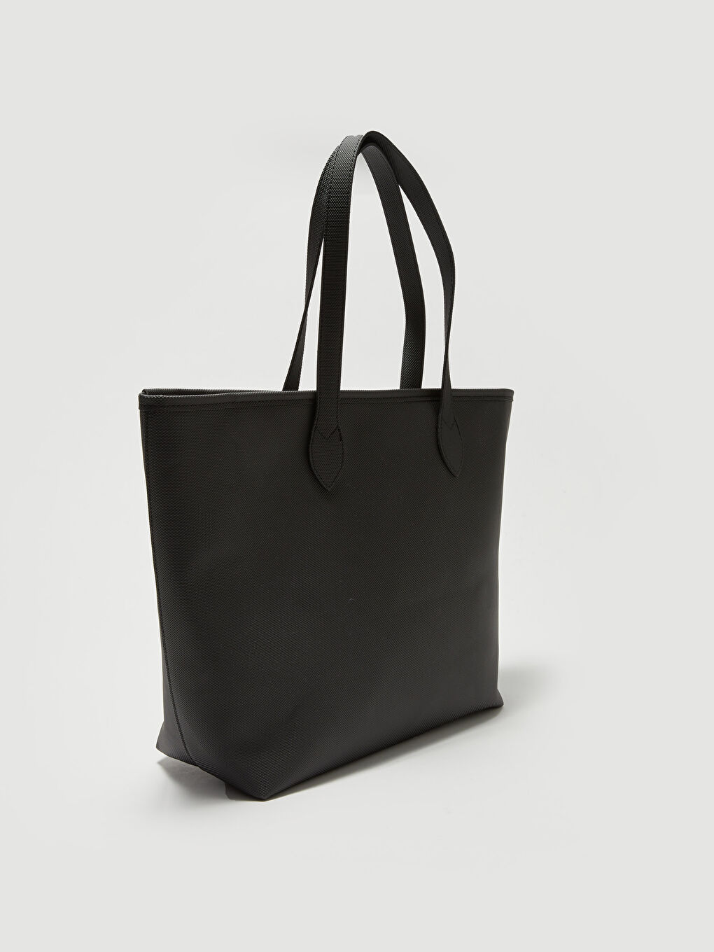 Siyah Deri Görünümlü Kadın Kol Çantası-3