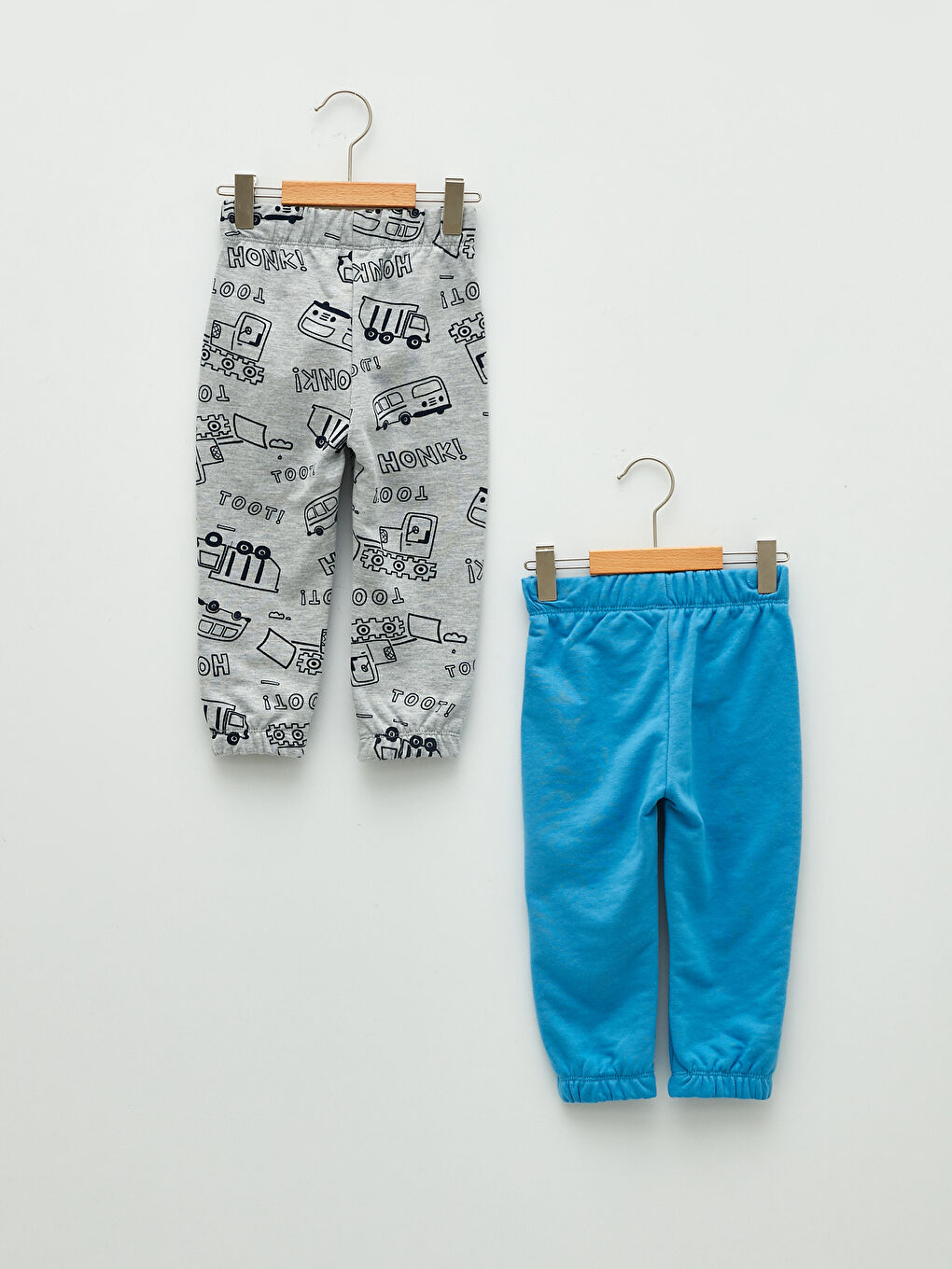 Elasticated Waist Baby Boys' Jogger Sweatpants 2 Pack-1