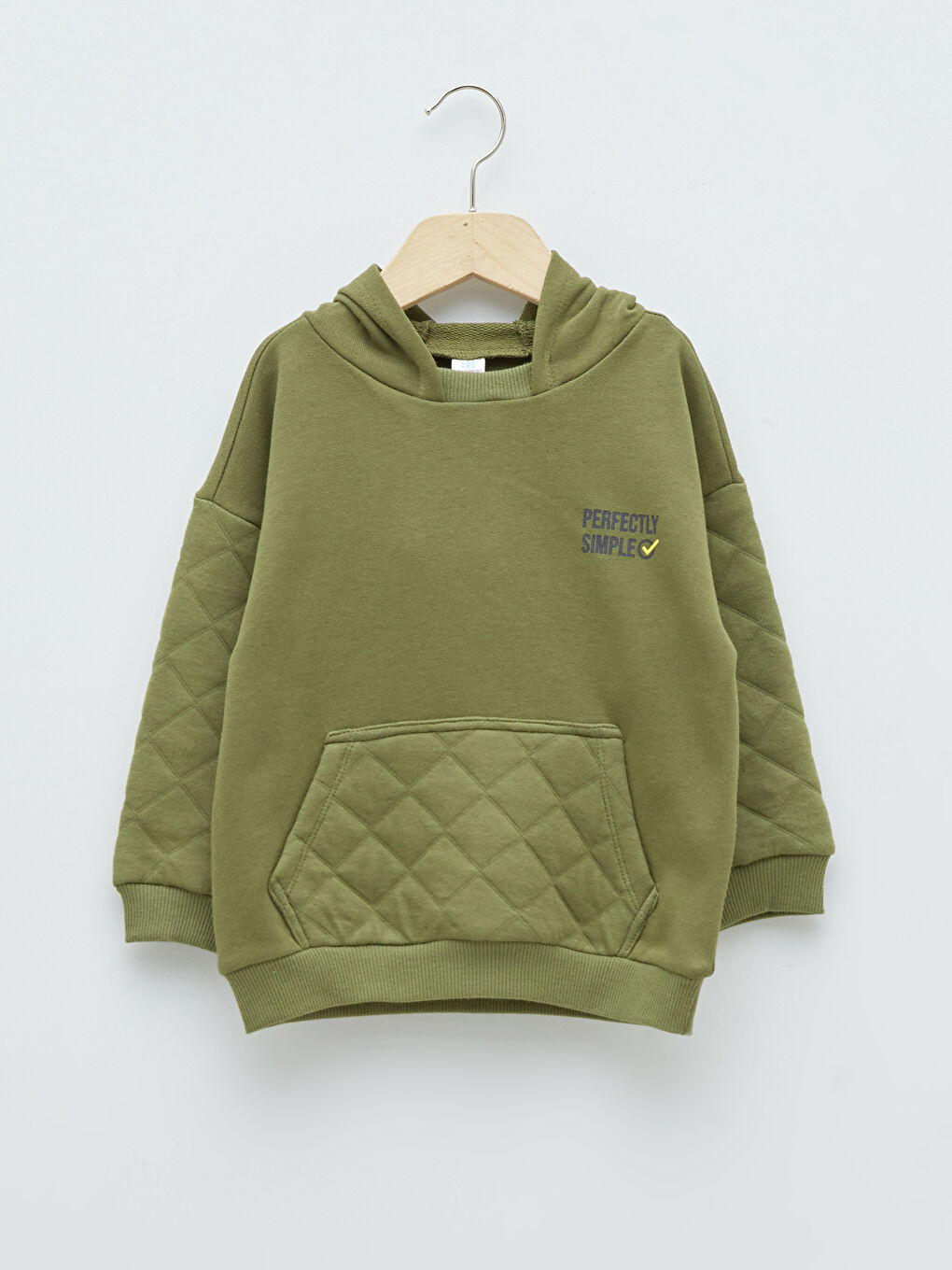 LCW baby Long Sleeve Printed Baby Boy Hoodie -W1JB56Z1-HBV
