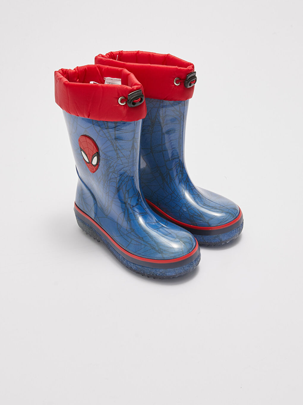 LCW STEPS Spiderman Licensed Elastic Lace-up Boy Rain Boot -W1JC62Z4-CRW