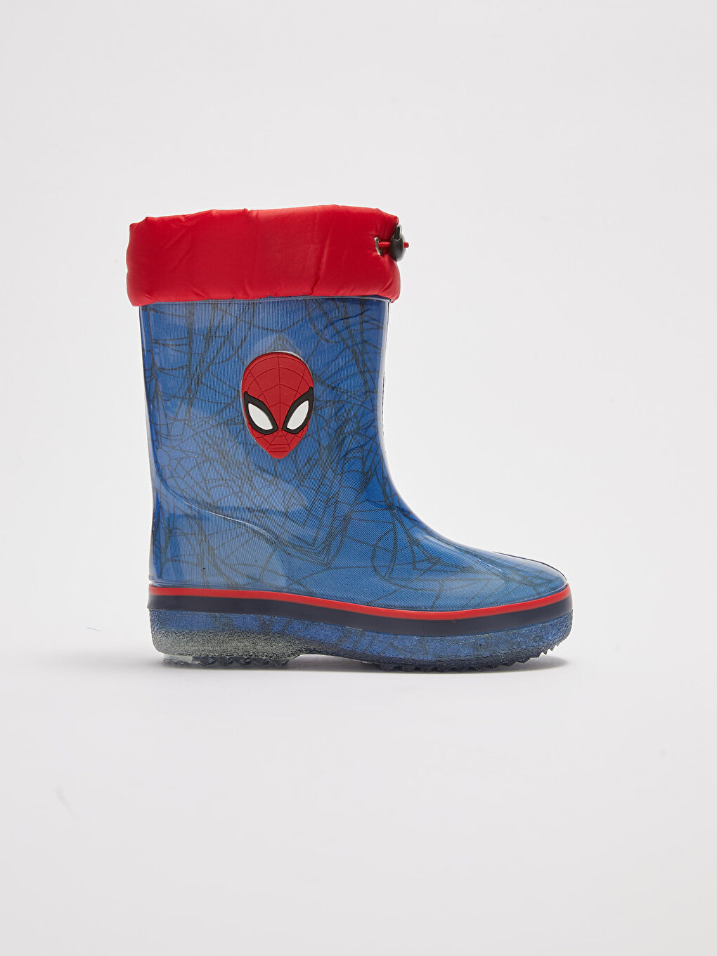 LCW STEPS Spiderman Licensed Elastic Lace-up Boy Rain Boot -W1JC62Z4-CRW