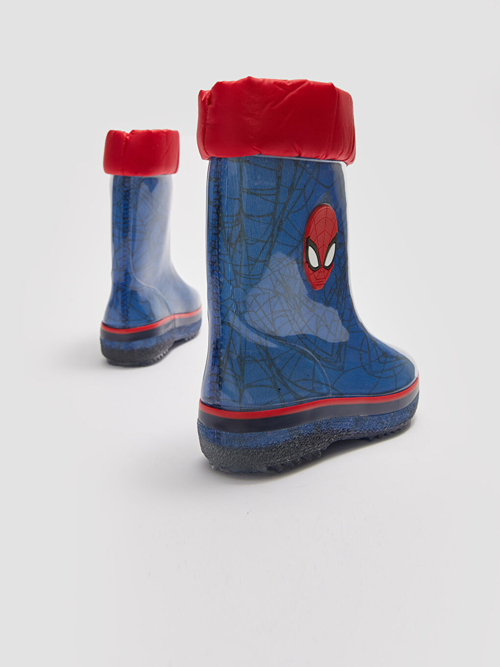 LCW STEPS Spiderman Licensed Elastic Lace-up Boy Rain Boot -W1JC62Z4-CRW