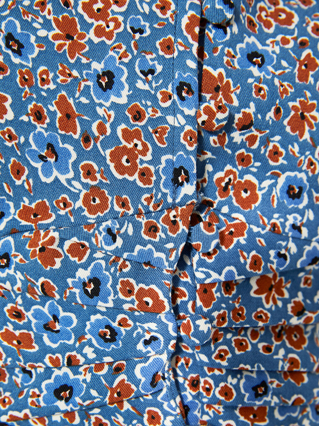 LCW Limited V-Neck Floral Long Sleeve Viscose Women's Blouse -W1JC76Z8-LQQ
