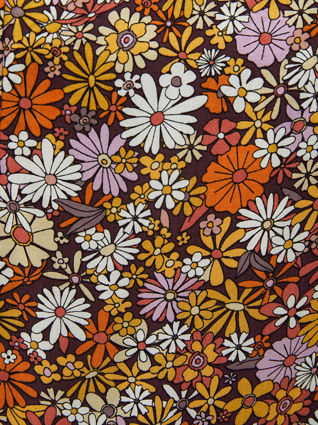 Блузка из вискозы с квадратным воротником, цветочным узором и длинным рукавом для женщин-2