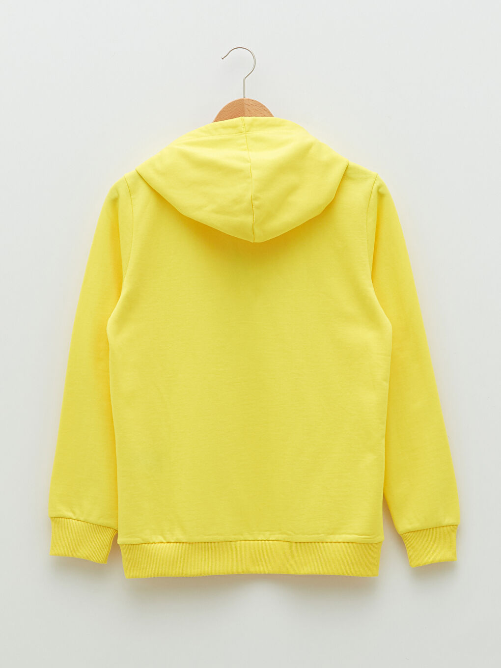 әйелдерге арналған капюшонды мәтін принтті ұзын жеңді свитшот-5