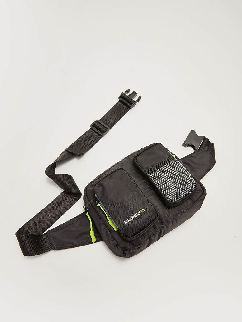 Boys Label Detail Waist Bag