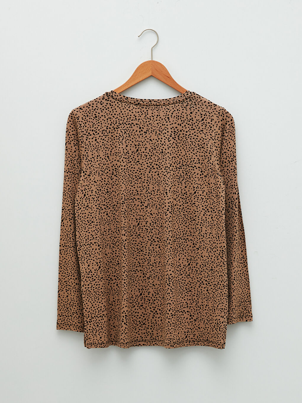 Žena BEŽ Majica kratkih rukava-6