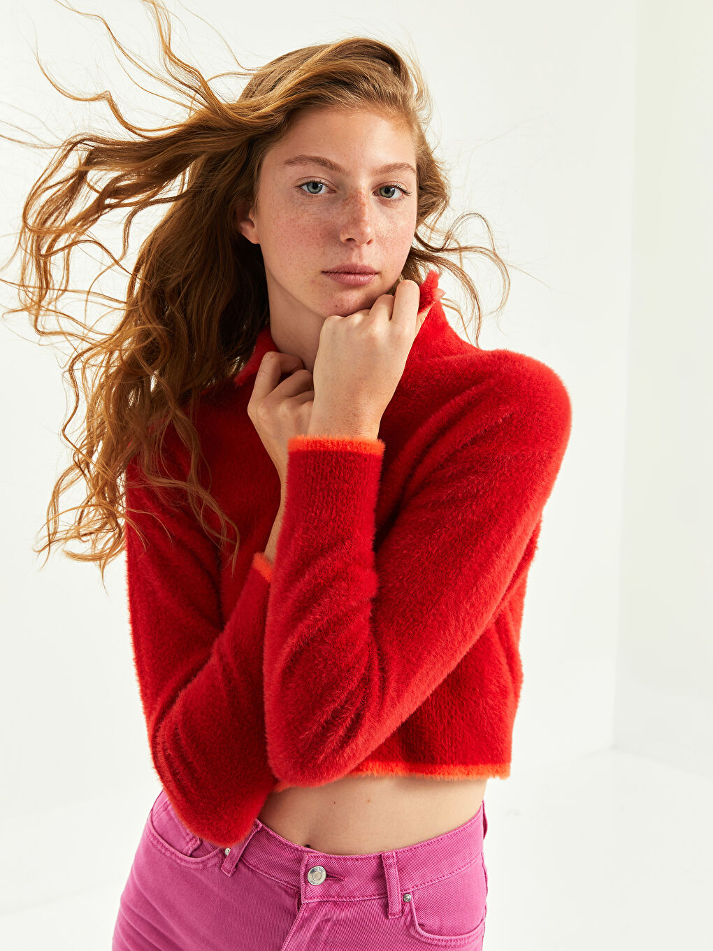 XSIDE Rollkragen Damen Strickpullover -W1JF10Z8-HMW