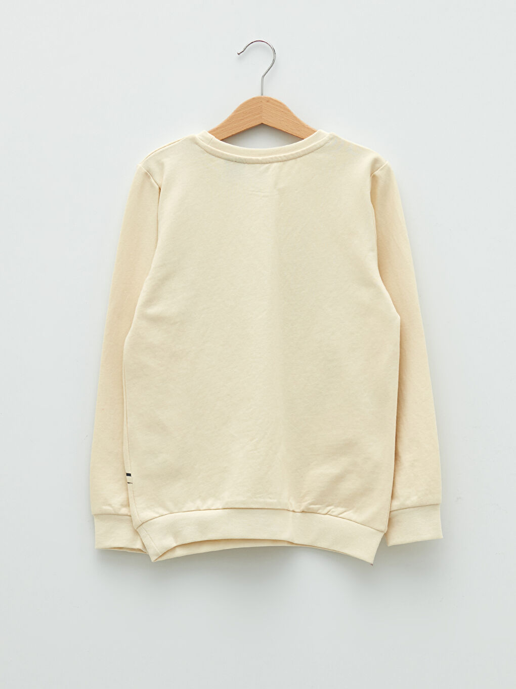 Crew Neck Cars Printed Long Sleeve Boys Sweatshirt-1