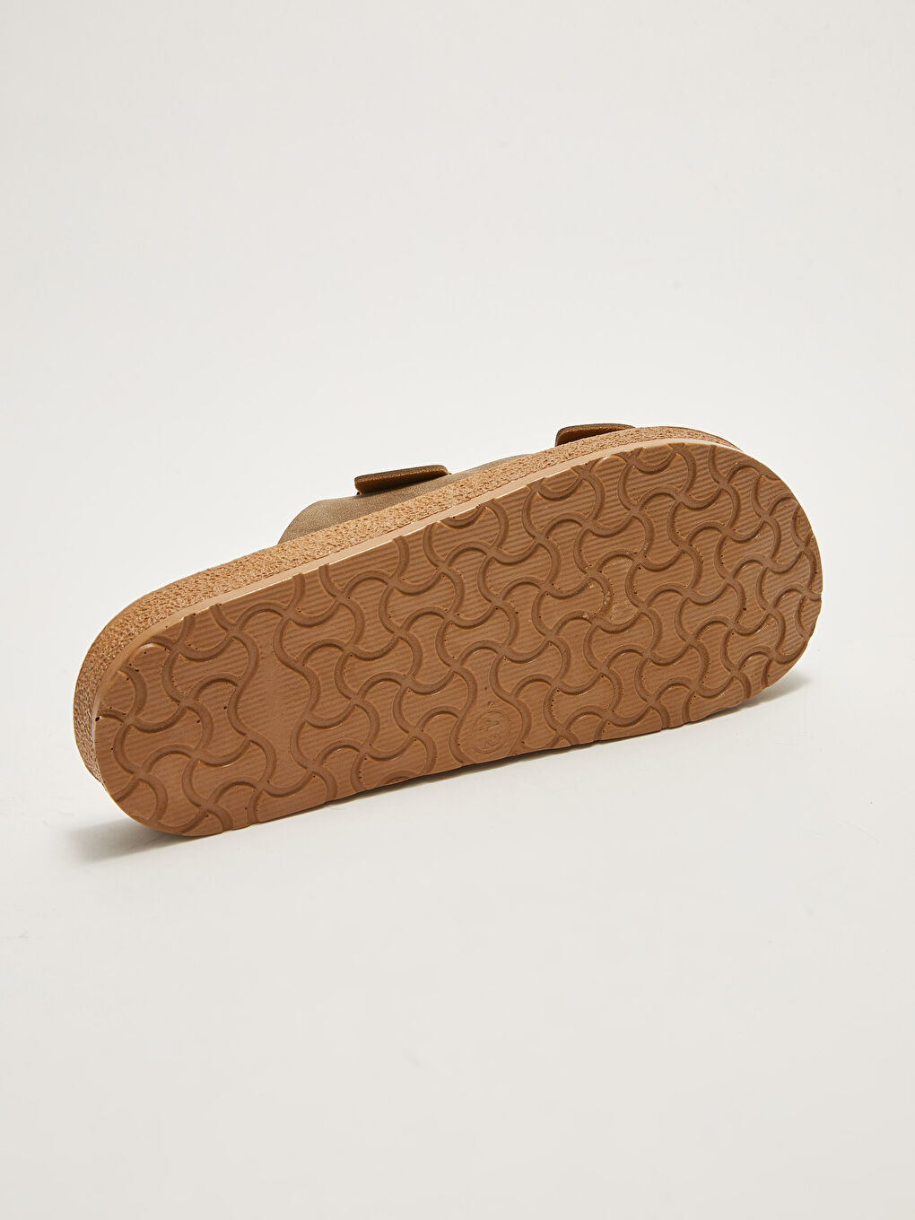 Double Band Buckle Detail Women's Slippers.-3