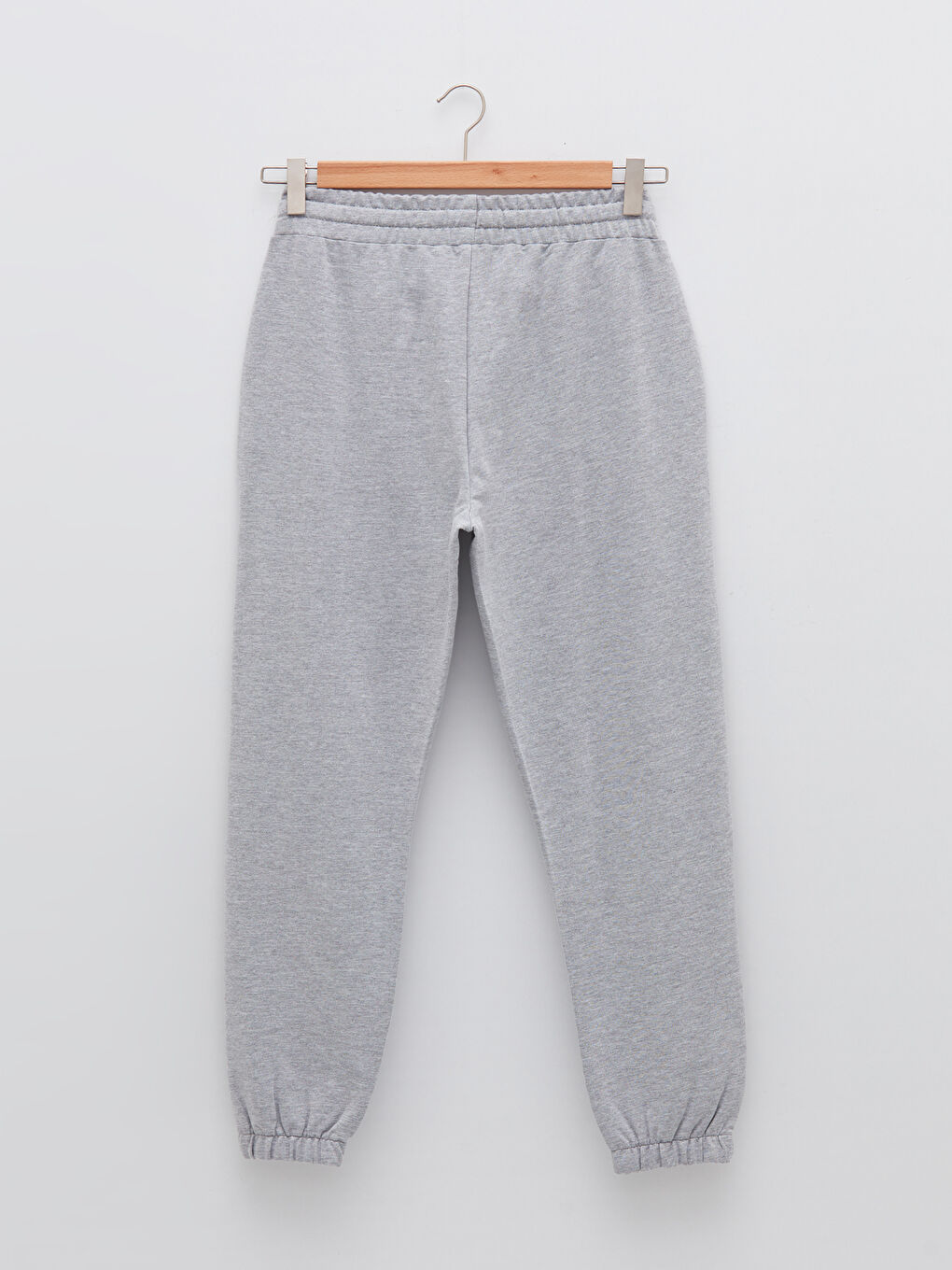 Plus Size Women's Elastic Waist Printed Jogger Sweatpants-6