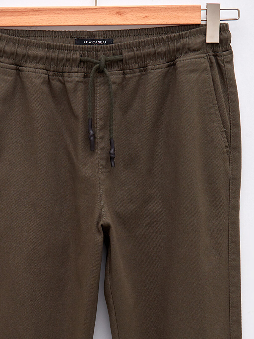 Standard Fit Gabardine Men's Jogger Trousers-7