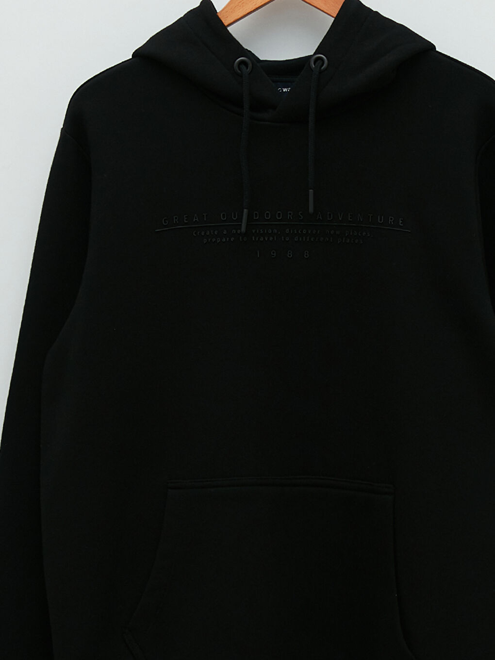 Long Sleeve Embroidered Men's Thick Hoodie-6