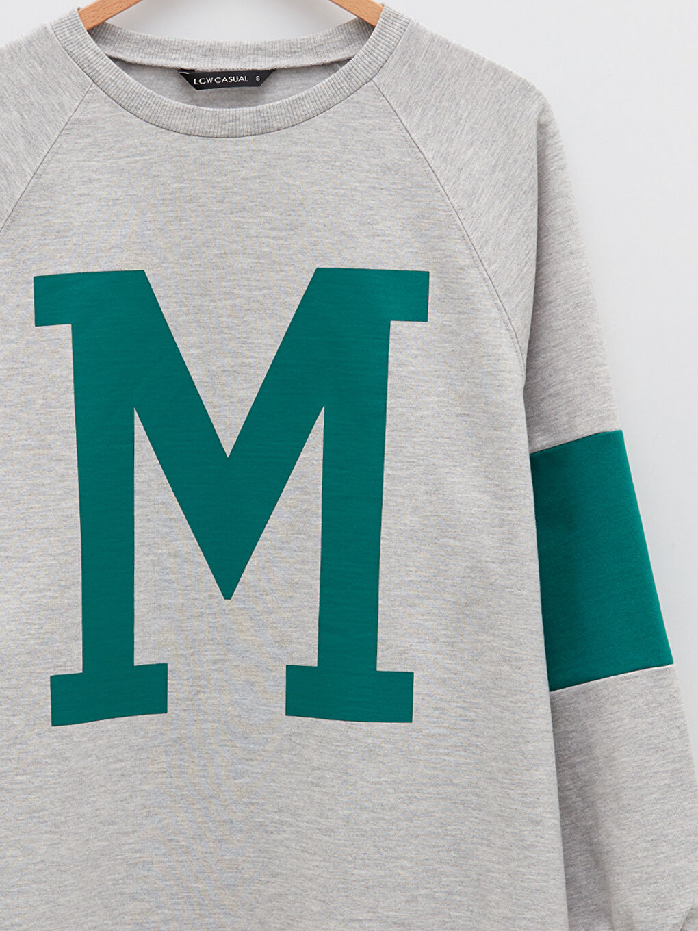 Crew Neck Printed Long Sleeve Women's Dress-7