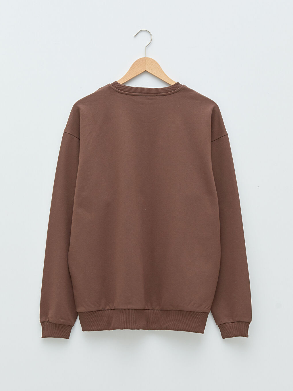 Crew Neck Long Sleeve Printed Men's Sweatshirt-6