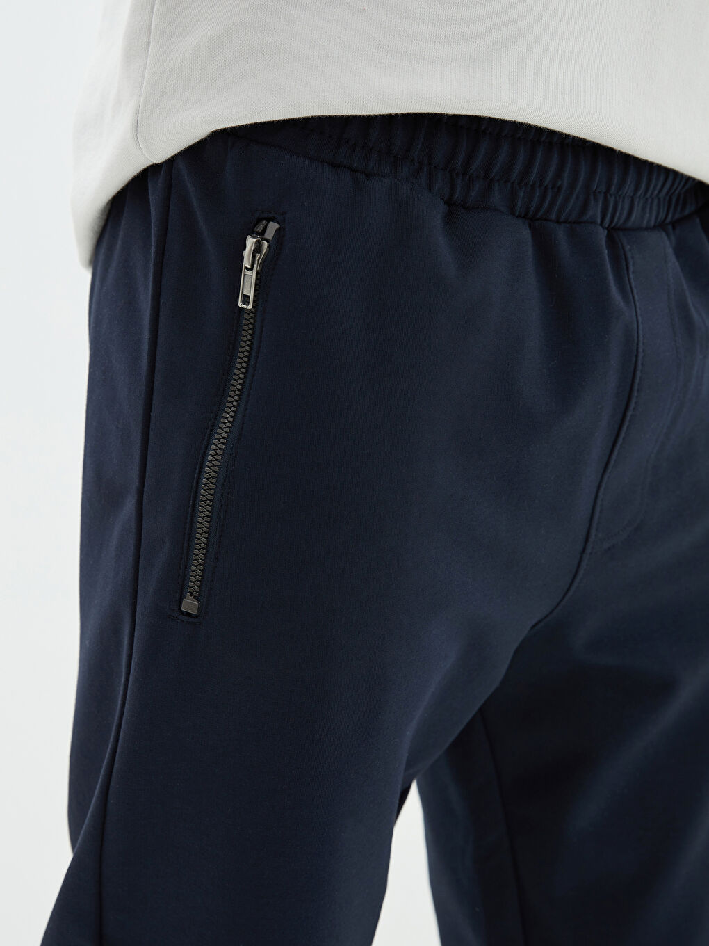 Lacivert Standart Kalıp Erkek Jogger Eşofman Altı-2