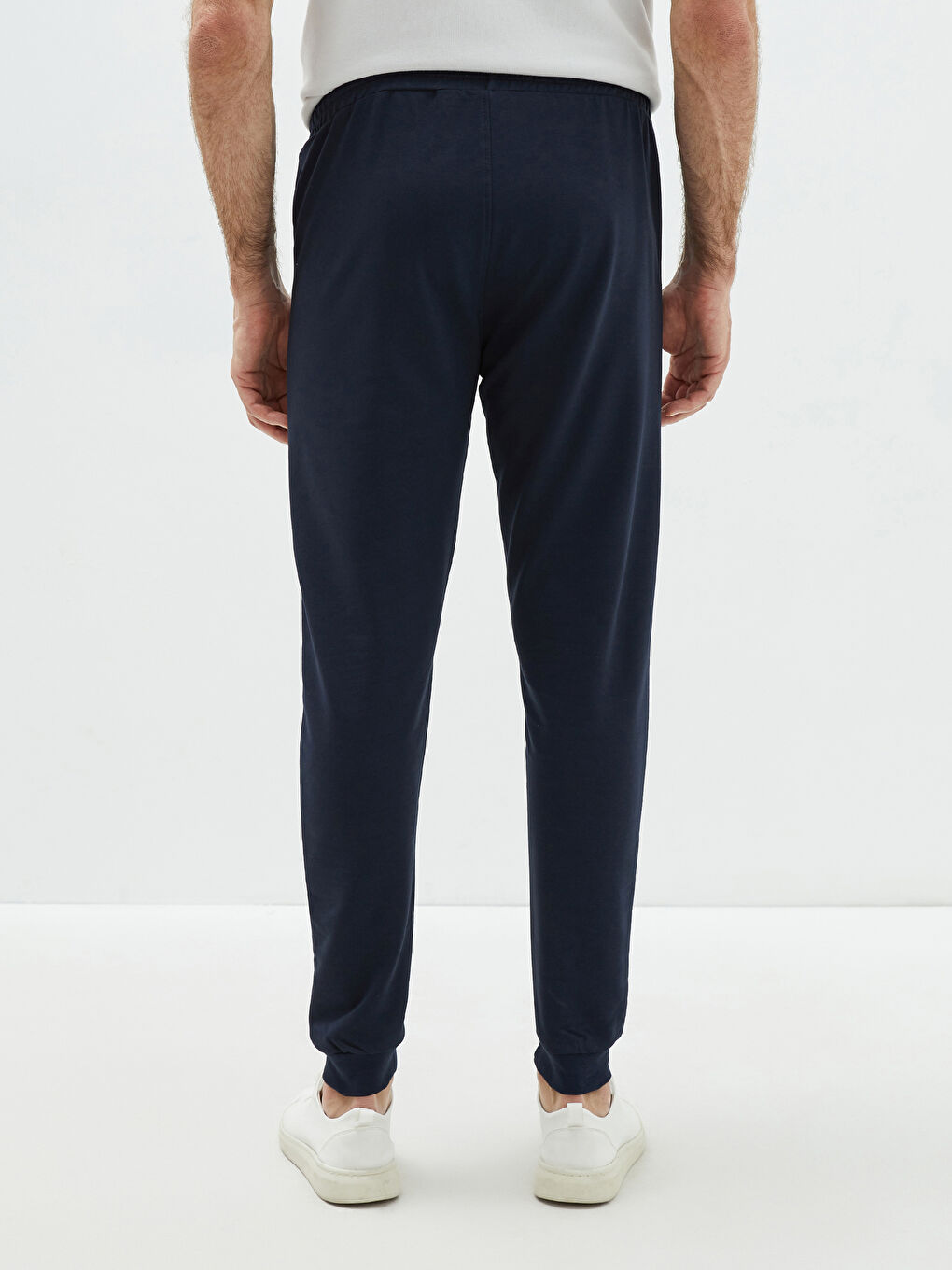 Lacivert Standart Kalıp Erkek Jogger Eşofman Altı-4