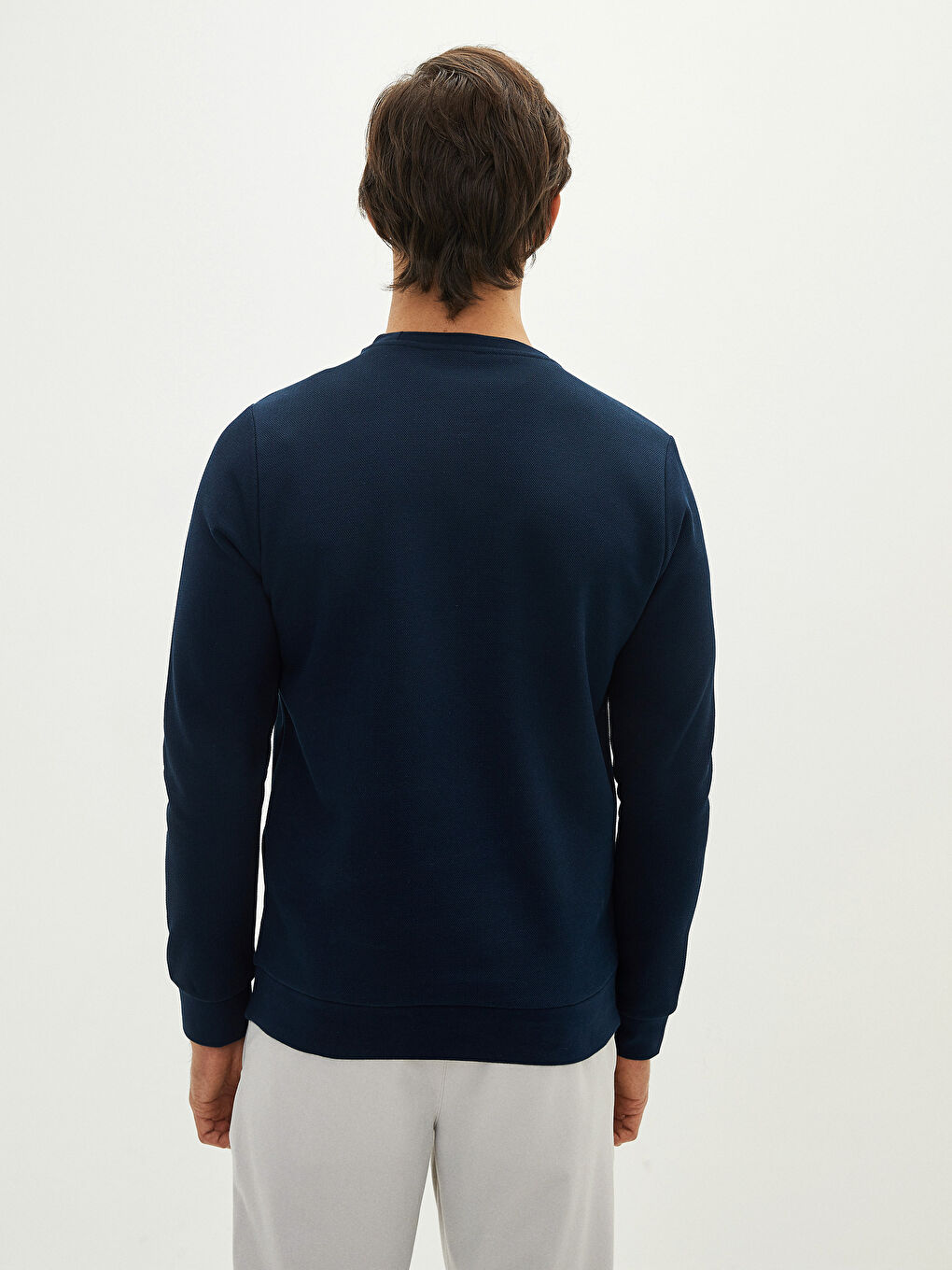 Crew Neck Long Sleeve İstanbul Printed Men's Sweatshirt-4