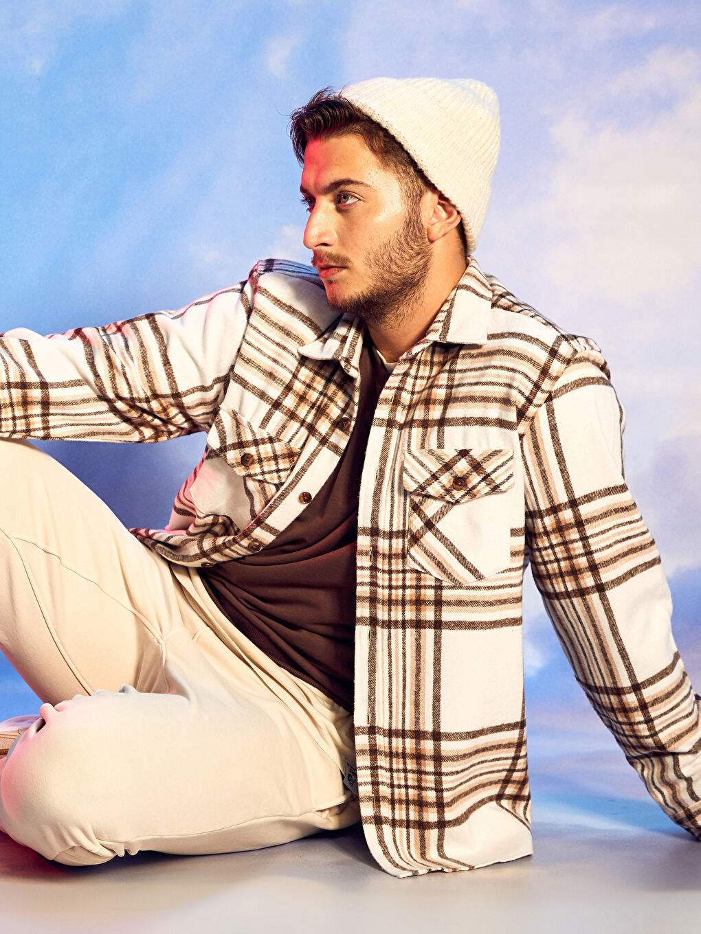 Стандартты пішім ерлерге арналған қалың джоггер спорттық шалбары