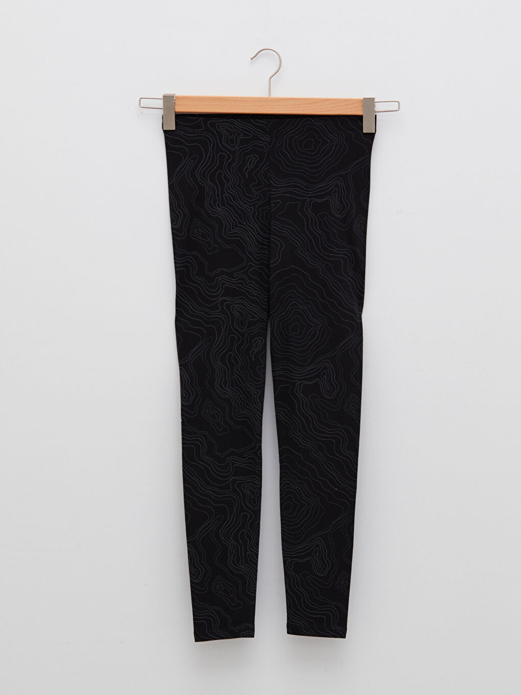 LCW Vision Elasticated Waist Patterned Women's Leggings -W1JI32Z8-LQJ