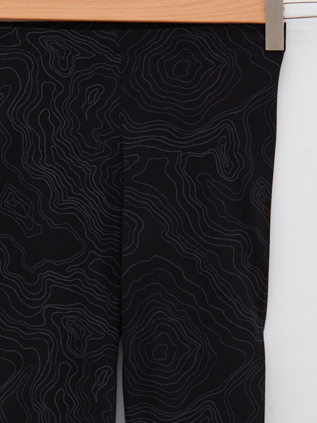 LCW Vision Elasticated Waist Patterned Women's Leggings -W1JI32Z8-LQJ