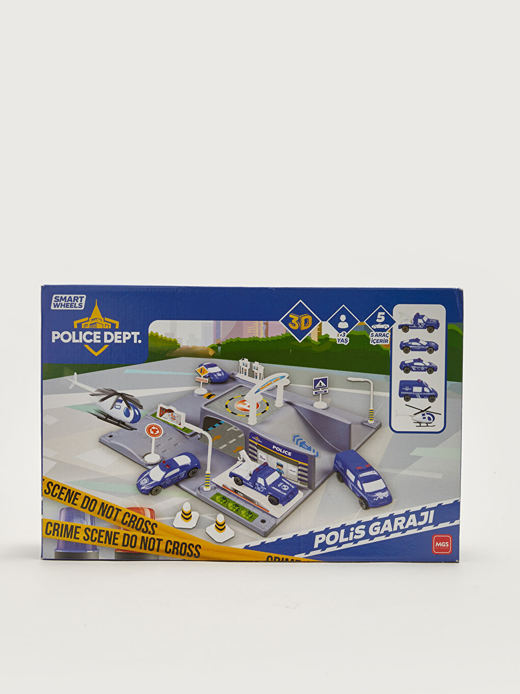 Erkek Çocuk Polis Araçları Seti