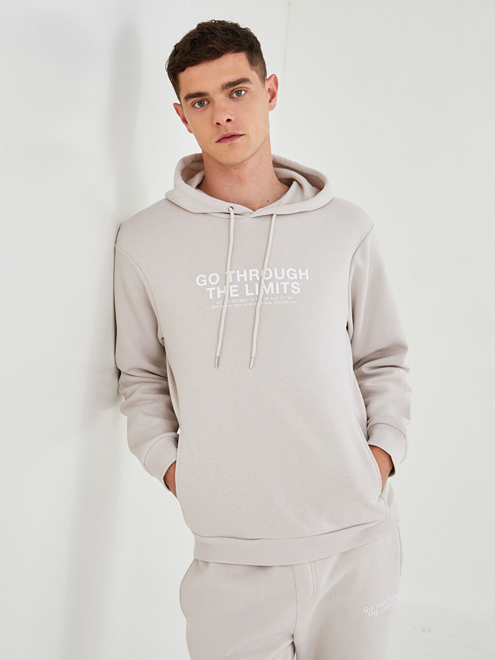 Long Sleeve Printed Men's Hoodie-2