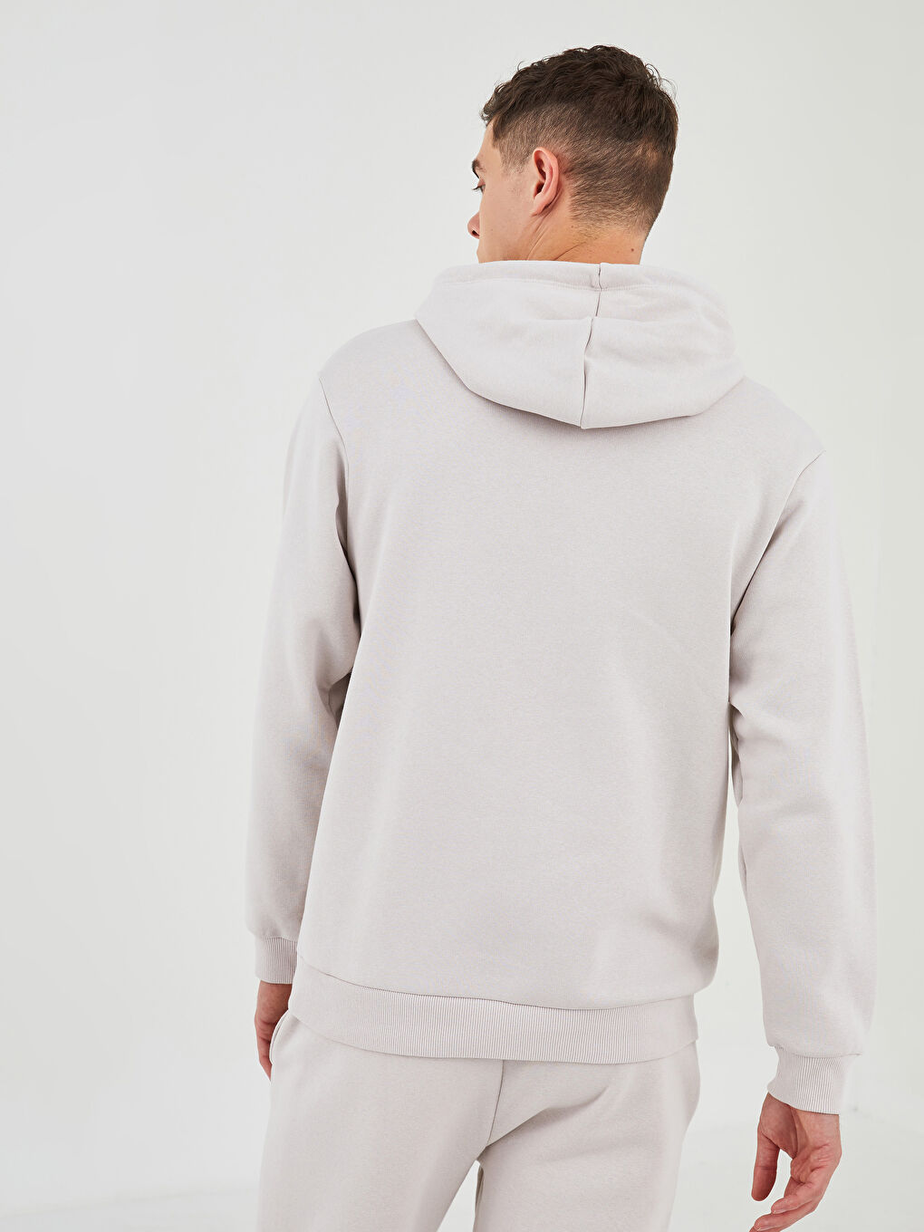 Long Sleeve Printed Men's Hoodie-4