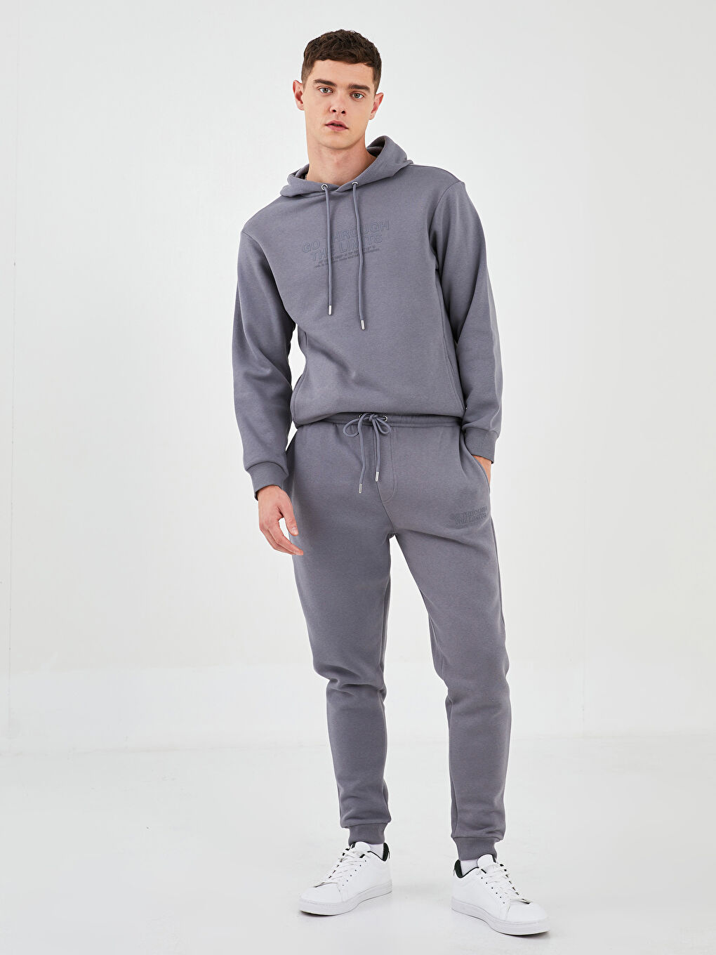 X-SIDE x Berkay Yuvakuran Men's Thick Jogger Sweatpants - Standard Pattern