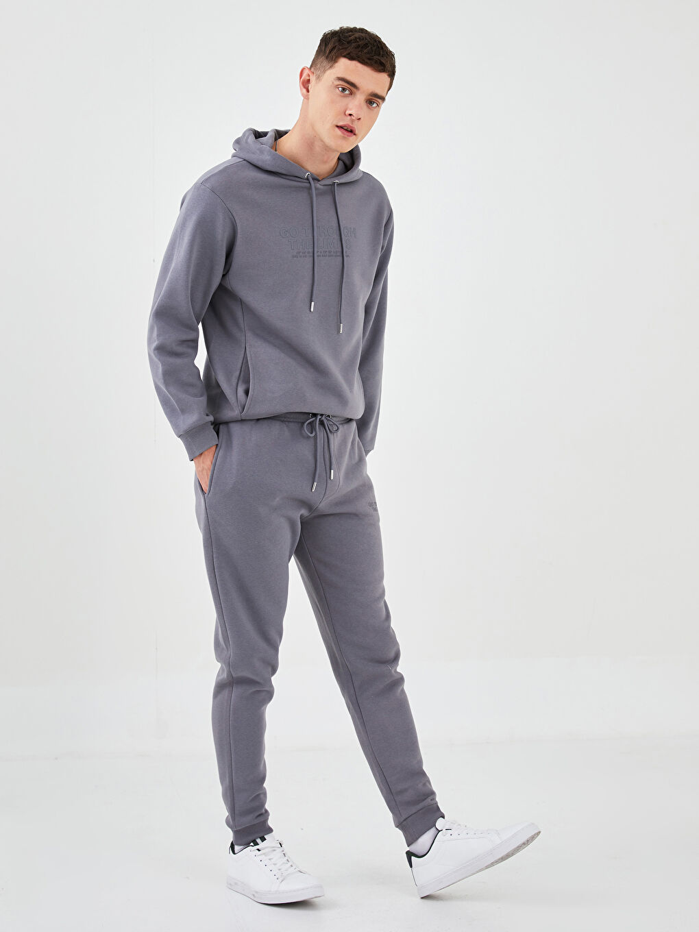 X-SIDE x Berkay Yuvakuran Men's Thick Jogger Sweatpants - Standard Pattern-1