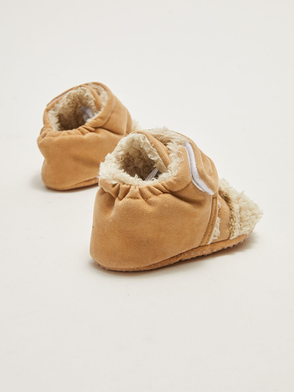 LCW STEPS Embroidery Detail Velcro Closure Pre-Toddler Baby Boy House Shoes -W1JI85Z1-RYG
