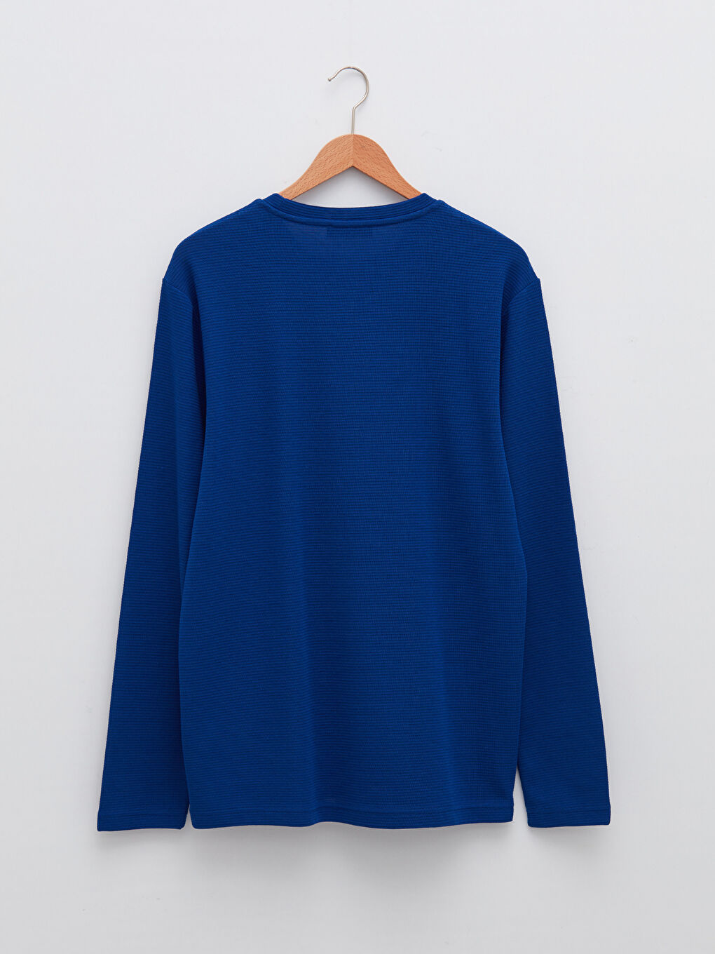 تيشيرت كم طويل بياقة دائرية للرجال-6