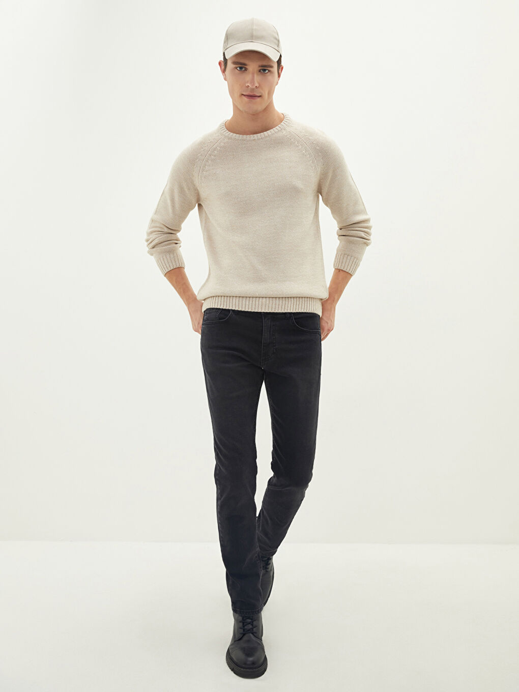 Siyah 779 Regular Fit Jean Pantolon-1