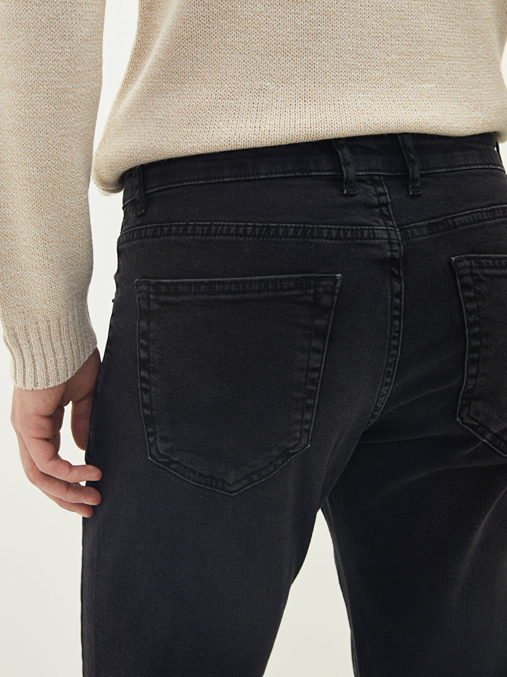 Siyah 779 Regular Fit Jean Pantolon-2