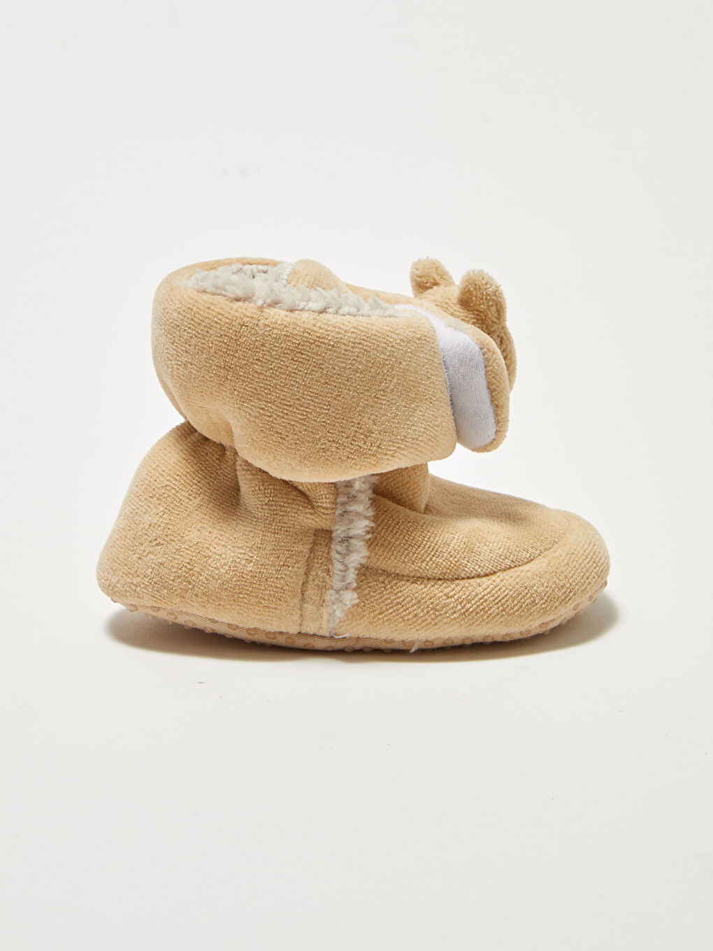 Applique Detailed Hook and Loop Pre-Toddler Baby Boy House Boots-1